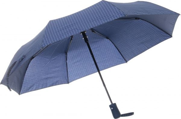 Парасолька Абстракція, складна, автомат синій 