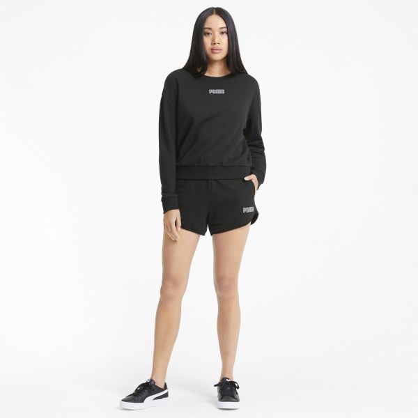 Шорты Puma Modern Basics High Shorts 58593601 р. M черный