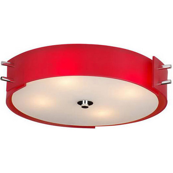 Люстра Altalusse INL-9071C-4 красная