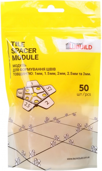 Крестики дистанционные TecnicBuild Мультишов 30 мм 50 шт./уп