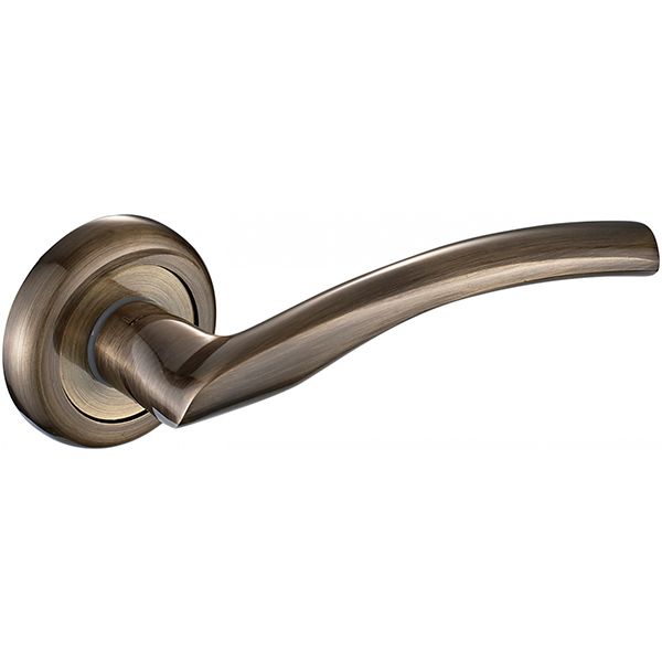 Ручка на розетці  Solo A-2005 стара бронза