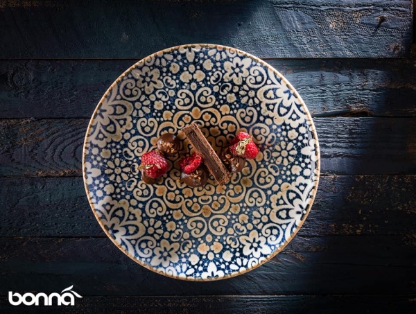 Тарілка обідня Alhambra 25 см ALHGRM25DZ Bonna