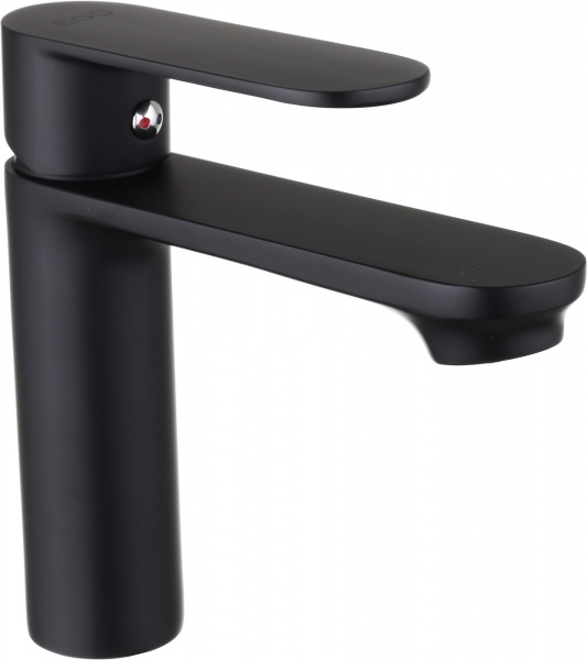 Смеситель для умывальника EGO Soft матовый черный
