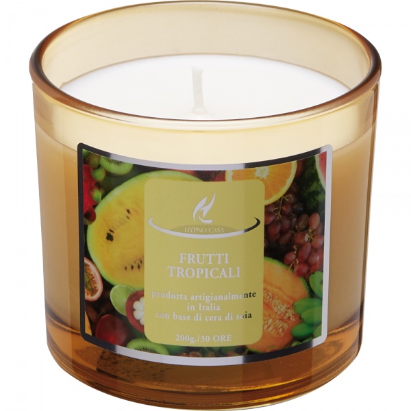 Свеча ароматическая Hypno Casa FRUTTI TROPICALI 