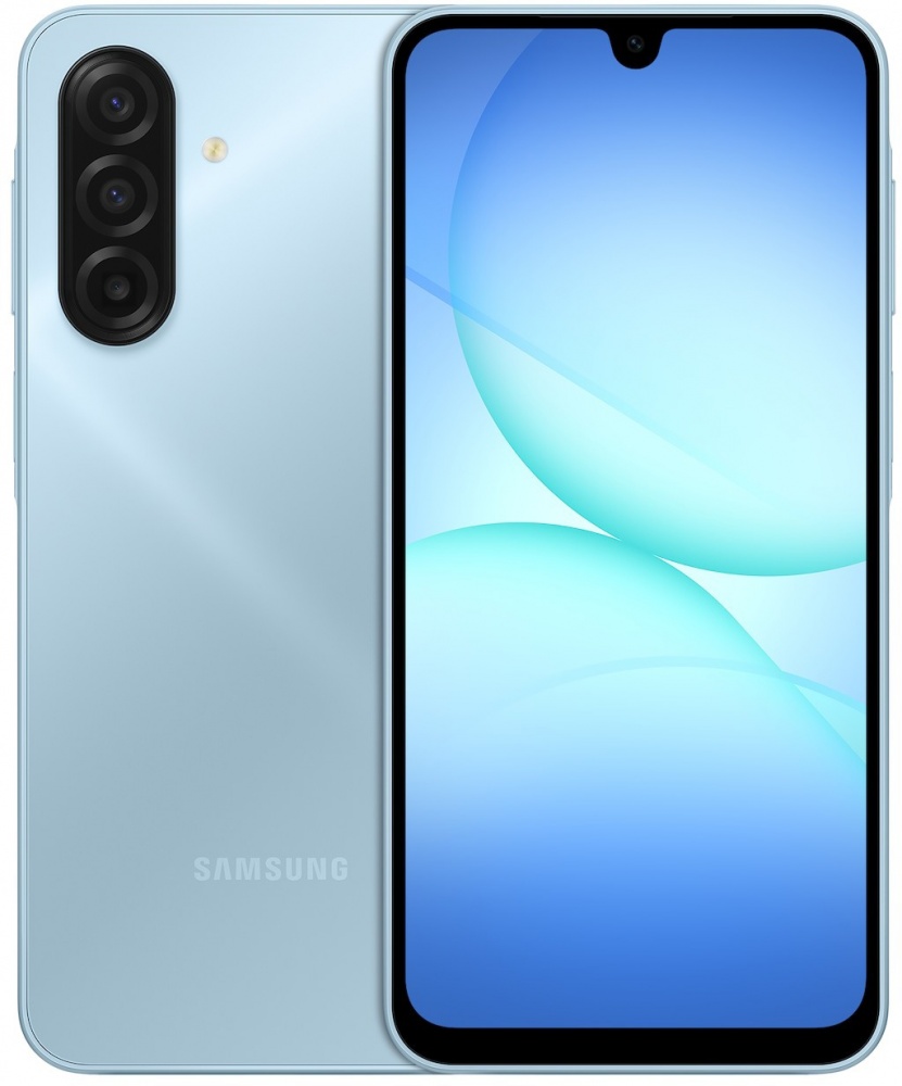 Смартфон Samsung Galaxy A17 8/256GB light blue (SM-A175FLBEEUC)