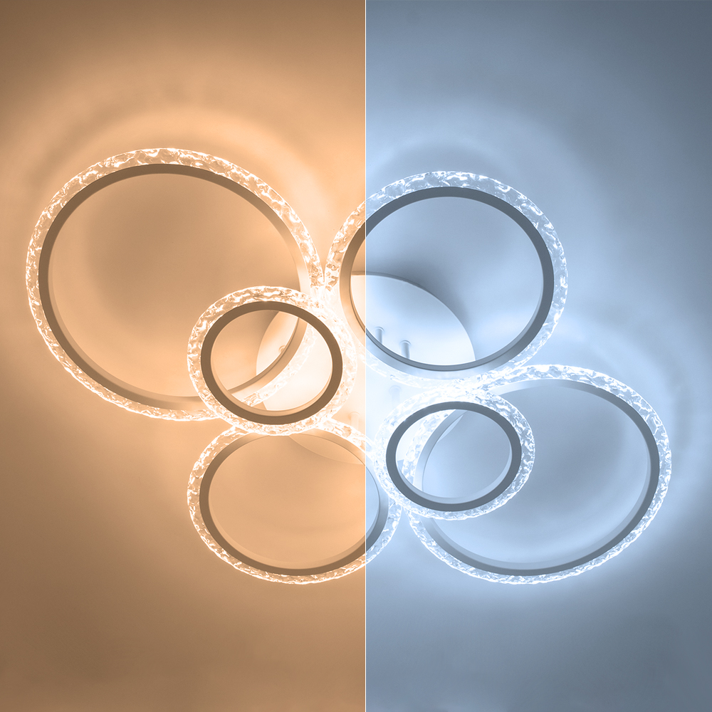 Люстра светодиодная Luminaria Europa 6x100 Вт LED-модуль белая EUROPA 100W 6R WHITE/ICE