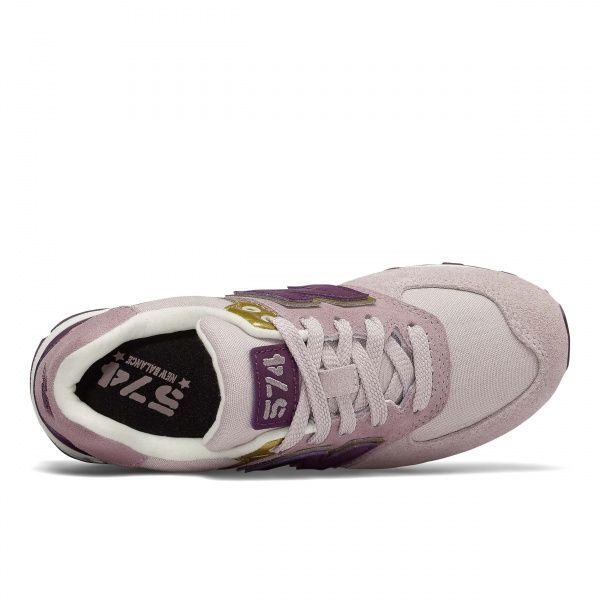 Кроссовки New Balance GC574MLG р.6,5 розовый
