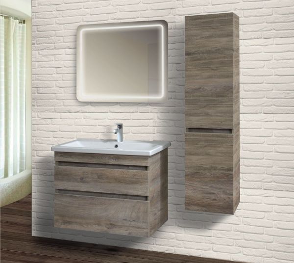 Тумба підвісна ScandiSPA Texture +Como 80 Oak