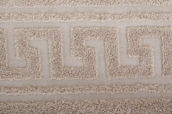 Полотенце махровый 70x140 см бежевый UP! (Underprice) 