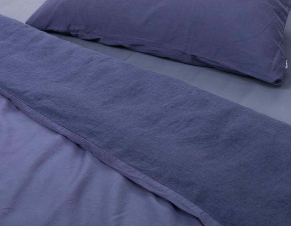 Комплект постільної білизни Pure 07 col 184 1,5 фіолетовий Vandyck 