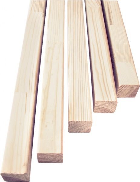 Балясина сосновая клееная 40x40x960 мм сорт 1