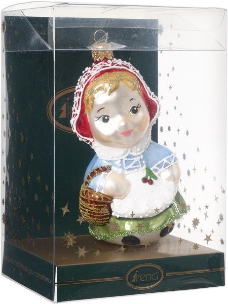 Елочная игрушка Красная шапочка 13 см 