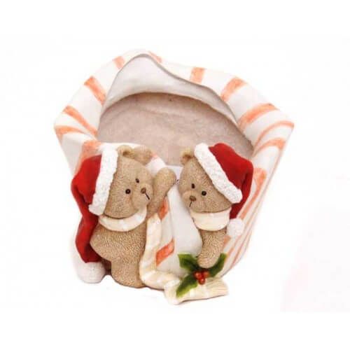 Кашпо Спящие медвежата круглый 1л (HP111040) 