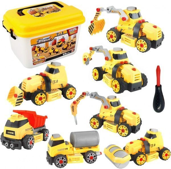 Конструктор Будівельні машини, 7 в 1 QL6701S-5