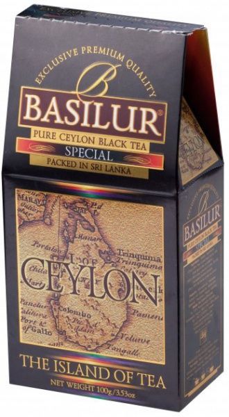 Чай зеленый Basilur Чайный Остров Цейлон Особый 100 г 
