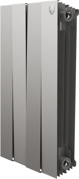 Радіатор біметалевий Royal Thermo PianoForte 500 4 Silver Satin (НС-1161669)