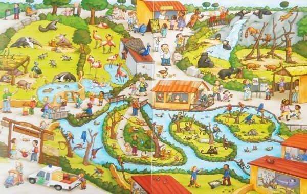 Книга Каролін Гертлер «Зоопарк Виммельбух» 978-617-739-501-9