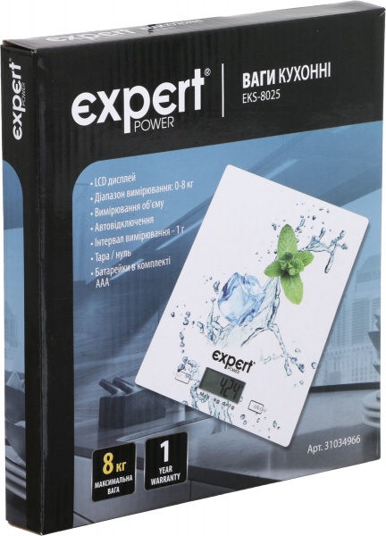 Весы кухонные Expert EKS-8025 2231053801018 