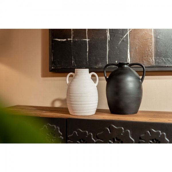 Ваза KARE Design Биа 31 см чорний 