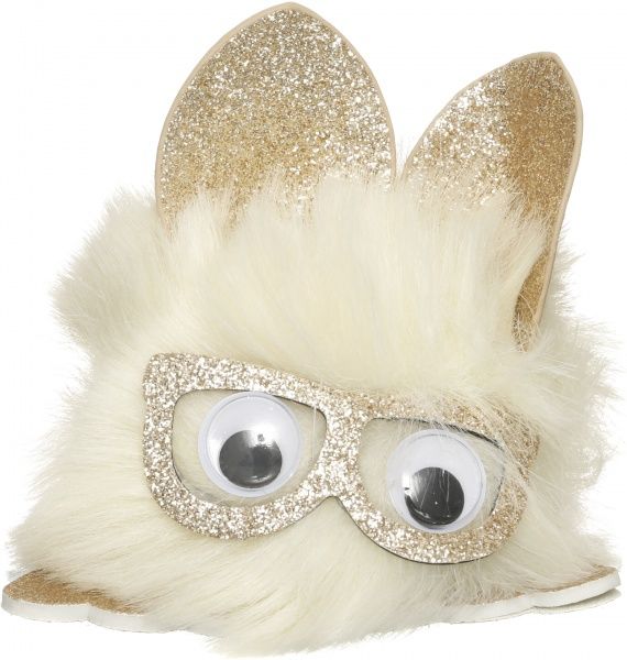 Брелок для рюкзака белый