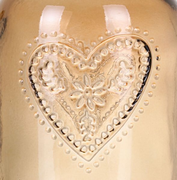 Ваза стеклянная корица CORAZON 16 см San Miguel