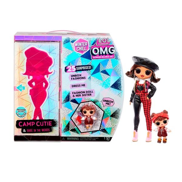 Игровой набор L.O.L. с куклой Surprise! O.M.G Winter Chill Очаровательная леди