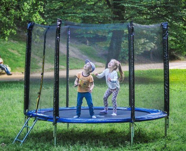 Батут с сеткой Sky Jump SkyJump 10 фт