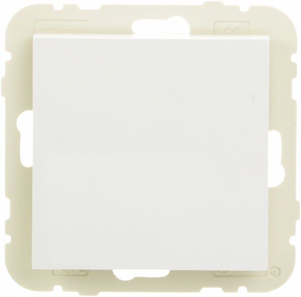 Вимикач одноклавішний Efapel Logus без підсвітки 10 А 250В IP20 білий