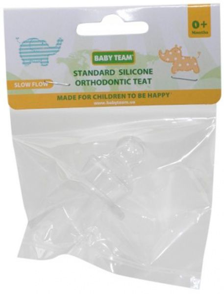 Соска Baby Team ортодонтична 2221