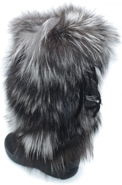 Ботинки Oscar Afterski Boots Leather Black-Silver р. 39 черный