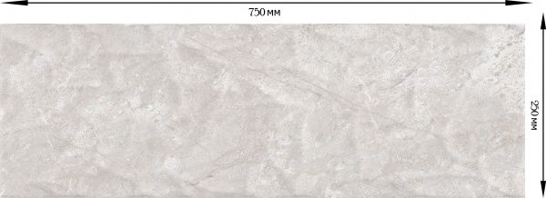 Плитка Allore Group Royal Sand Grey W M/STR NR Mat структурна 25x75 