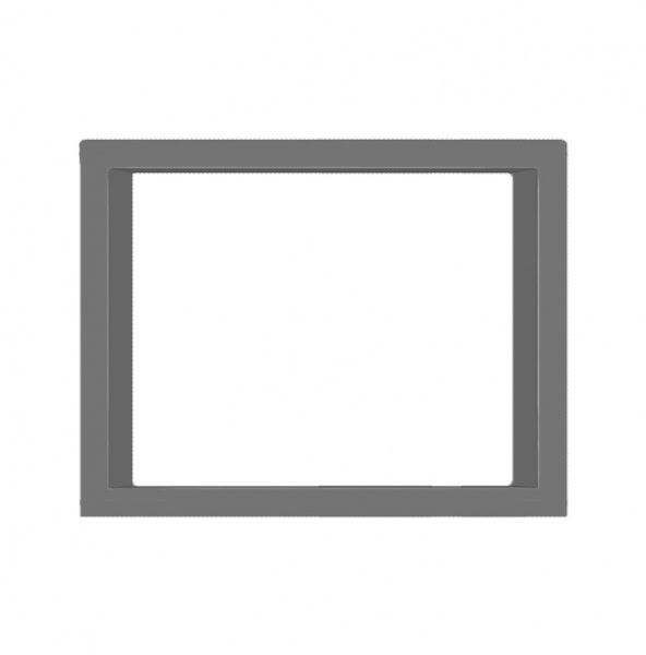 Вставка декоративная 2-на Mono Electric LARISSA серая