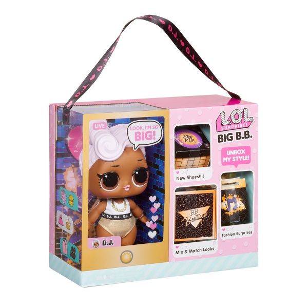 Ляльковий набір L.O.L. Surprise! серії Big B.B.Doll Діджей