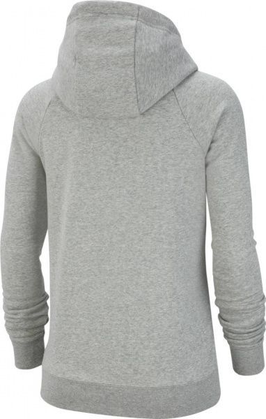Джемпер Nike W NSW ESSNTL FLC FZ HOODIE BV4122-063 р. XL серый