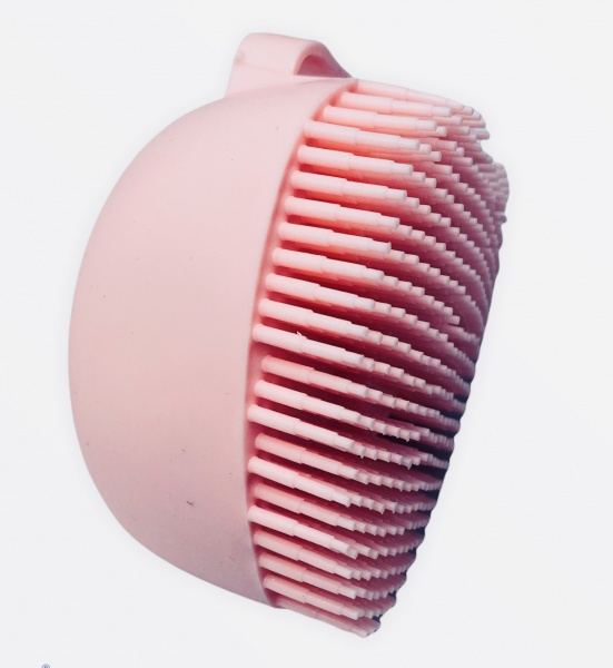 Мочалка массажная Beauty Line силиконовая с резервуаром 412430 (в ассортименте) 