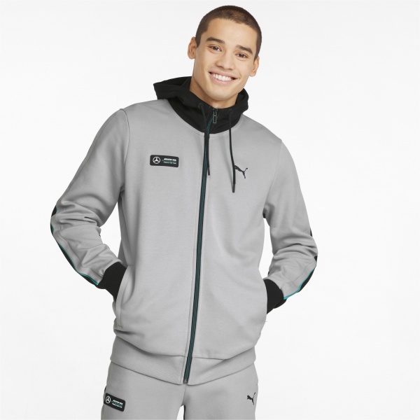 Джемпер Puma MAPF1 Hooded Sweat Jacket 53360702 р. S сірий