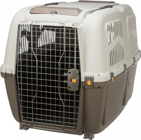 Переноска Trixie для собак Skudo 3 коричневая/песочная до 24 кг S 40 x 39 x 60 см 39741 
