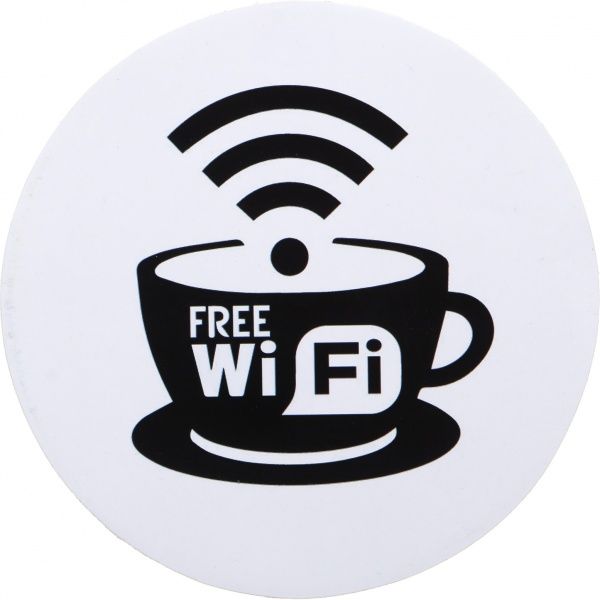 Наліпка TERRAPLUS Зона Wi-fi 2