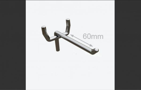 Гачок для перфорованих панелей набір Меткас НГППФ-1 НГППФ-1