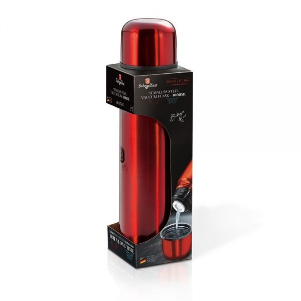 Термос Metallic Line BURGUNDY Edition 0,5 л BH 6411 Berlinger