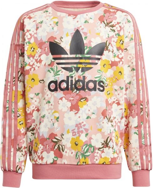 Світшот Adidas CREW GN4217 р. 146 рожевий