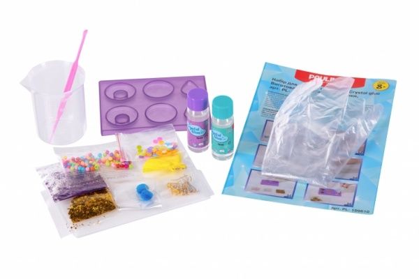 Набор для детского творчества Paulinda Crystal glue DIY Сережки 6 в 1 PL-199610