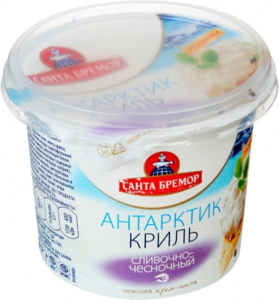 ПастаСанта Бремор Антарктика криль сливочно-чесночный (4810168035808)