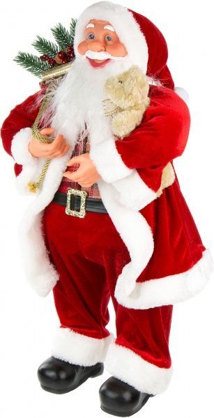 Декоративная фигура Дед Мороз красный TM-16034B 60 см 