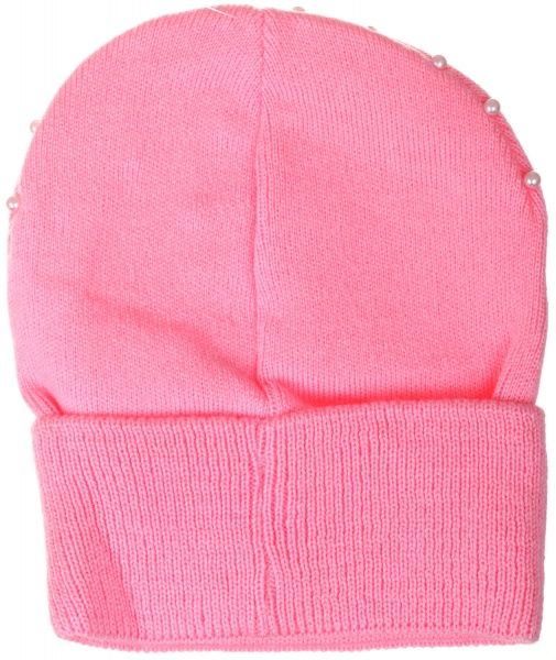 Шапочка дитяча для дівчинки Kraft+ RU078 р.50-52 рожевий 