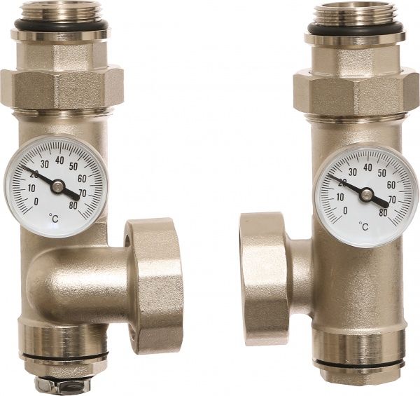 Згін Gross для циркуляційного насосу з термометром 25 1