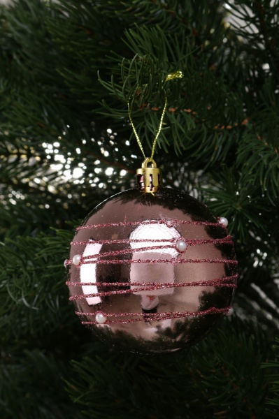 Набор елочных шаров Комплект № 16 d 80 мм 5 шт./уп.