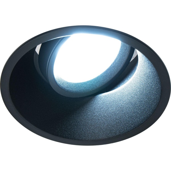 Светильник точечный Berger 40 Вт GU10 черный 3019-DL-1 Black 