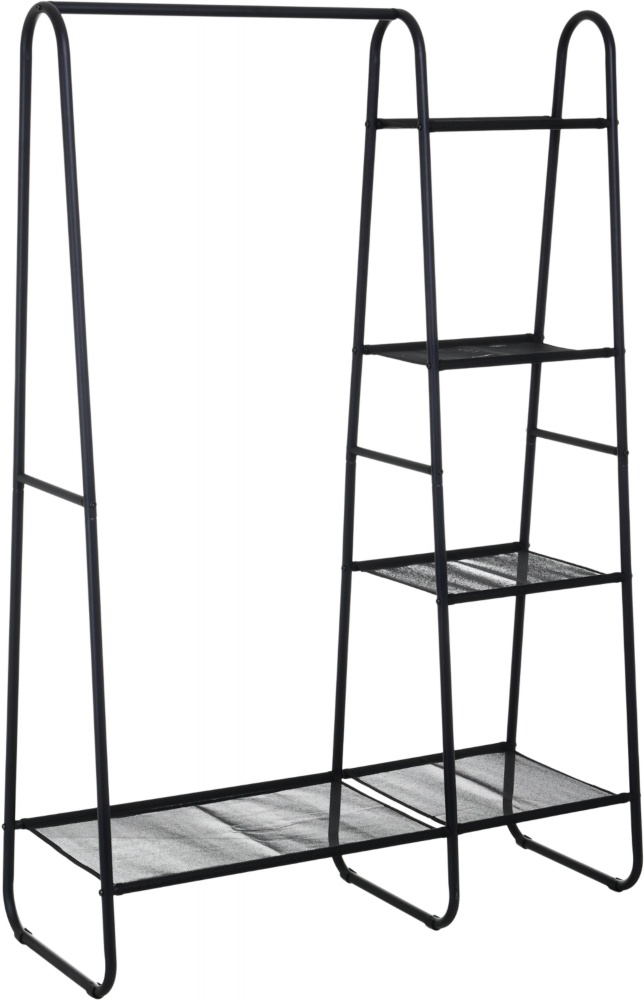 Вешалка для одежды Sensio 1000x1500x400 мм BLACK RACK черный