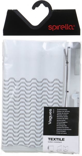 Шторка для ванны Spirella Vagues 180x200 cм (10.20160)